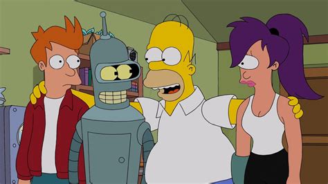 The Simpsons Futurama Crossover Came With Some Serious Baggage