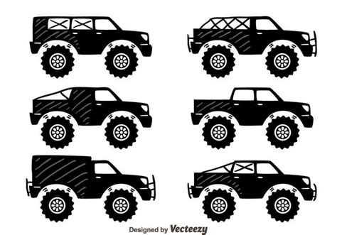 Offroad Suv Car Collection Vector 152112 Vector Art At Vecteezy