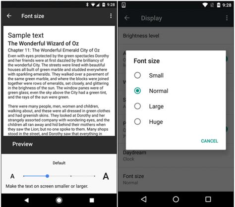 Now you can change your photo to the exact size you want without cropping it with an online image resizer, perfect for your every occasion easily and quickly. How to change text and display size on Android Nougat and ...