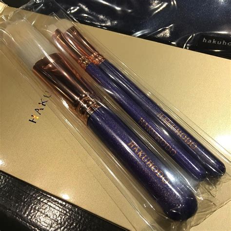 Hakuhodo Fukuoka Purple Set 8424 Yen Fude Japan Brush And Makeup