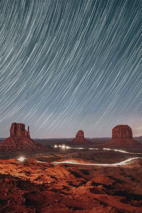Monument Valley Star Trails Part Of My Road Trip What An Amazing Time
