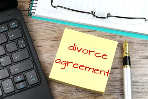 Divorce Agreement Free Of Charge Creative Commons Post It Note Image