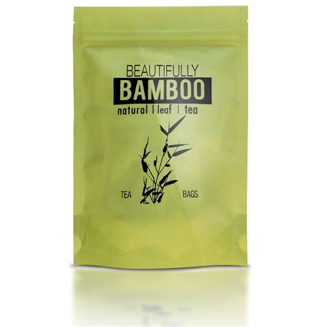 Certain species of bamboo can grow up to 10 centimeters a day. Silica Rich, Organic Bamboo Tea (30 Pyramid Tea Bags)-$14 ...