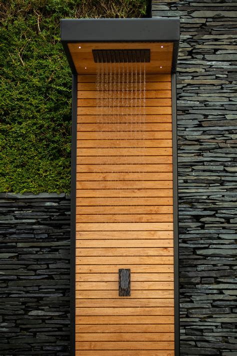 Supra Outdoor Shower — Heartwood Saunas