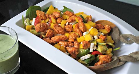 Heerlijke Lentesalade met Kip en Mango