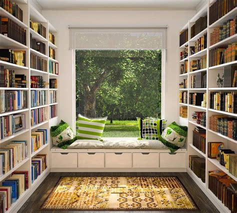 5 Tips For Creating A Beautiful Library Nook Architecture