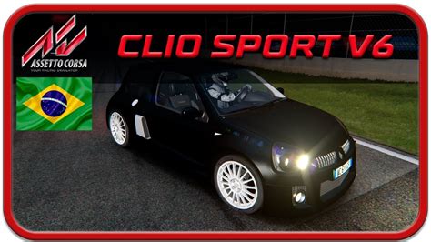 RENAULT SPORT CLIO V6 ASSETTO CORSA MOD YouTube