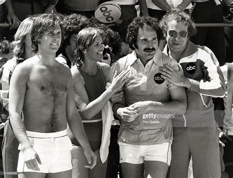 Parker Stevenson Toni Tennille And Gabe Kaplan At The Battle Of The