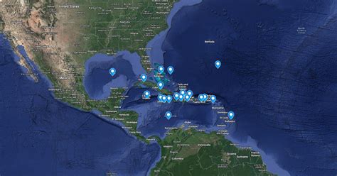 Caribbean Map Scribble Maps