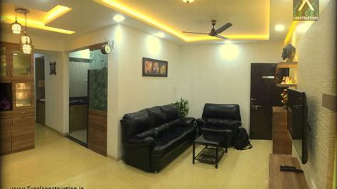 2 Bhk Apartment Interior Design At Petals Wakad Pune Excel