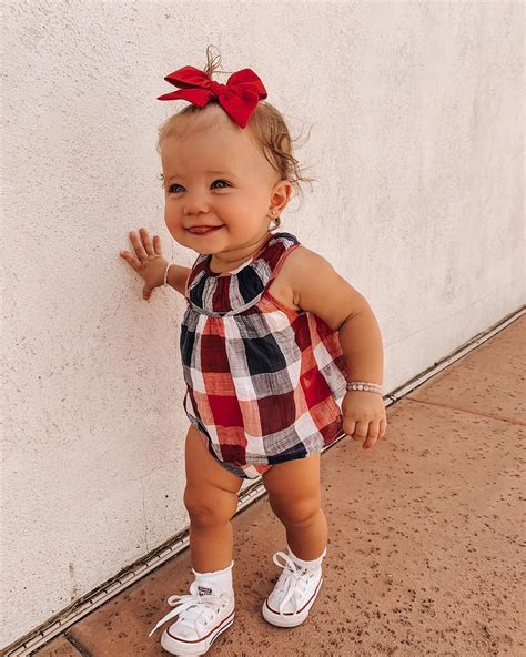 Happy Memorial Day From My Sweet Americana Baby 🇺🇸 💥 Cute Baby Girl