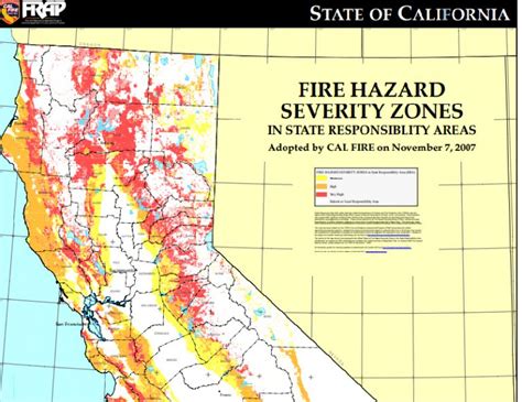 Fire Hazard Severity Zones In State Responsiblity Areas Stopthecrime