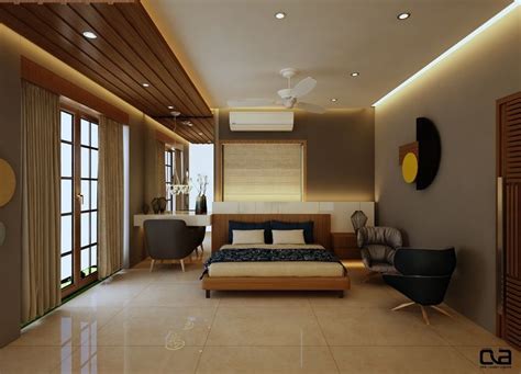 Contemporary Villa Interiors Exude Luxury Modern Bedroom Creativeart
