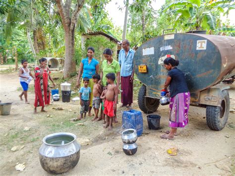 Assisting People Affected By The Drought In Rural Sri Lanka As Effects