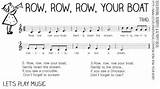 Row Row Row Your Boat Chords Photos
