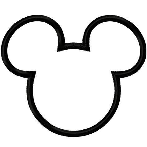 mickey mouse ears template printable