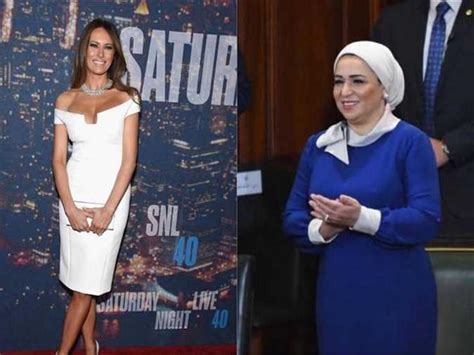 #اخبار_ten شاركت السيدة انتصار السيسي في احتفالية منظمة العالم الإسلامي للتربية والعلوم والثقافة، حيث ألقت كلمة أكدت خلالها أن مصر استطاعت تحقيق طفرة غير مسبوقة. انتصار السيسي تستقبل زوجة ترامب بمطار القاهرة | مصراوى