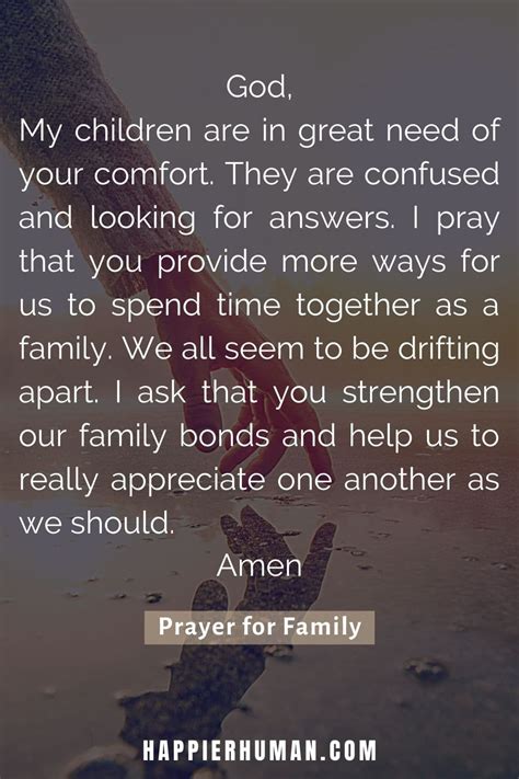 See more ideas about prayer quotes, faith quotes, bible quotes. 21 Prayers for Your Family for Strength and Comfort ...