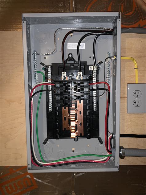 60 Amp Sub Panel Wiring