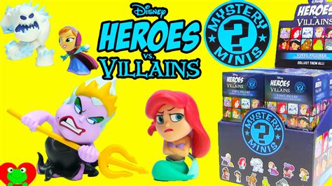 Disney Heroes Vs Villains Mystery Minis Vinyl Figures Marshmallow