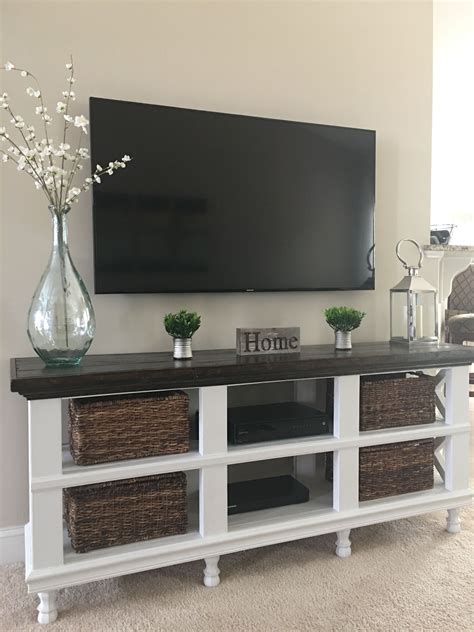 · 30 day return policy DIY farmhouse entertainment center and decor. Our Savannah ...