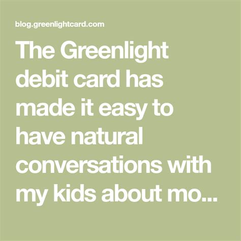 Square debit card is a personalized small business debit card secure access your funds quickly & easily manage your cash flow. The Greenlight debit card has made it easy to have natural conversations with my kids about ...