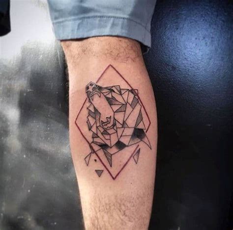 Animal tattoos have gained significance during the construction of the pyramids. 60 Geometric Animal Tattoo Designs For Men - Cool Ink Ideas