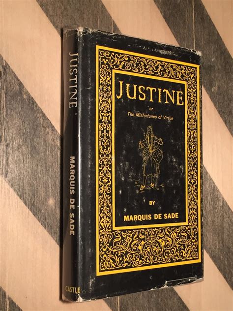 Justine By Marquis De Sade 1964 Hardcover Book