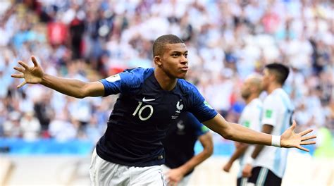Football statistics of kylian mbappé including club and national team history. Kylian Mbappe upstages Lionel Messi as France knock out ...