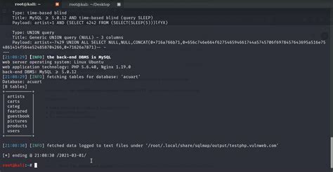 Tutorial Sql Injection Dengan Sqlmap Kali Linux Hot Sex Picture