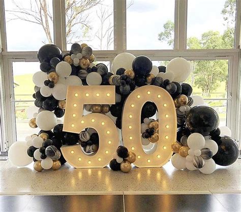 New Photographs 50th Birthday Balloons Thoughts 50th Birthday