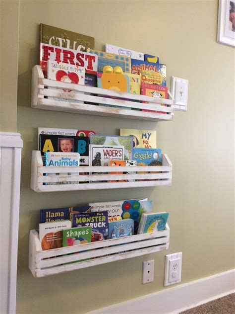 Delta children sling book rack bookshelf for kids'. Rustic Childrens Book ShelvesSet of 3 Kids book shelves ...