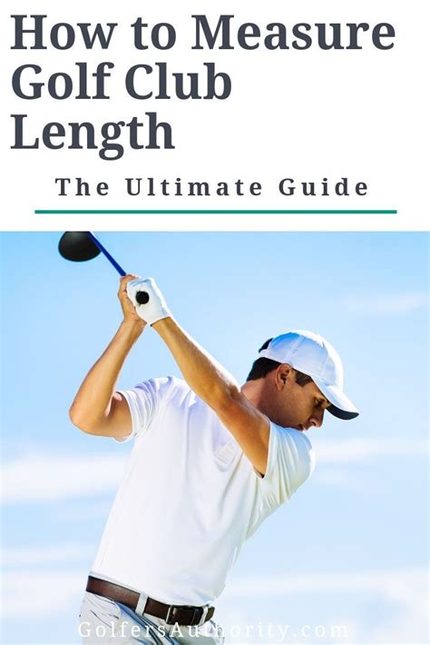 Golf Clubs Standard Length For Men