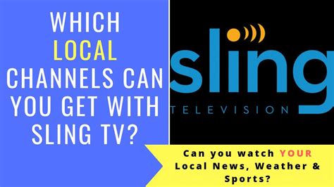 Can subscribers stream outside the home? Sling TV LOCAL channels - Can You Watch Local News ...