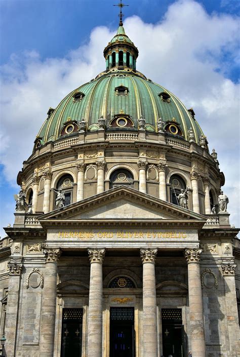 Dome Of Frederiks Church In Copenhagen Denmark Encircle Photos