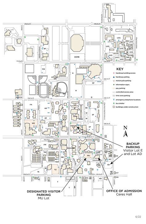 Minot State University Campus Map Desiri Gwendolin