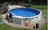 You can build your own, and one that looks just like it was professionally designed, for less than $3,000. 8 Simple Steps on How to Install Above Ground Pool All by ...