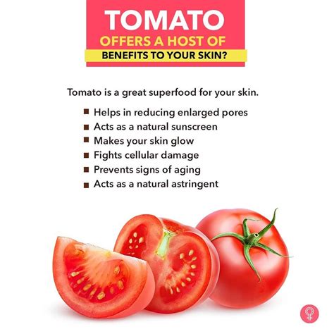 benefits of tomatoes for skin r homebeautytips