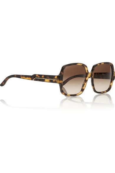 Stella Mccartney Square Frame Matte Acetate Sunglasses Net A Portercom