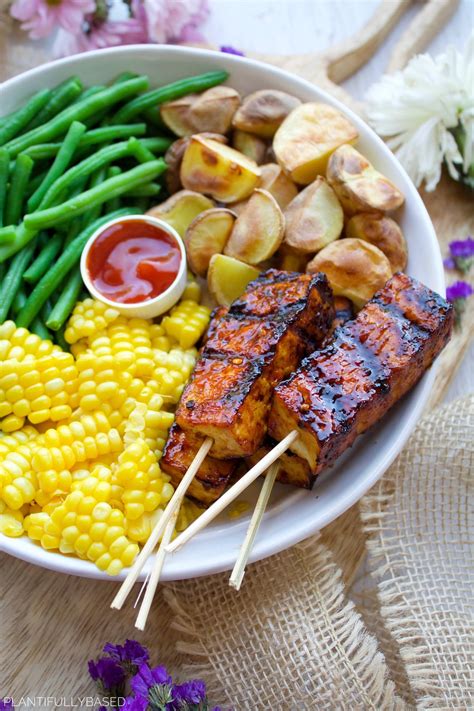 Grilled BBQ Tofu
