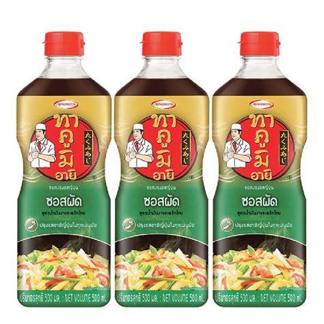 Takumi Aji Stir Fry Sauce 500ml×pack3 ทาคูมิอายิ ซอสผัด 500มล×แพ็ค3