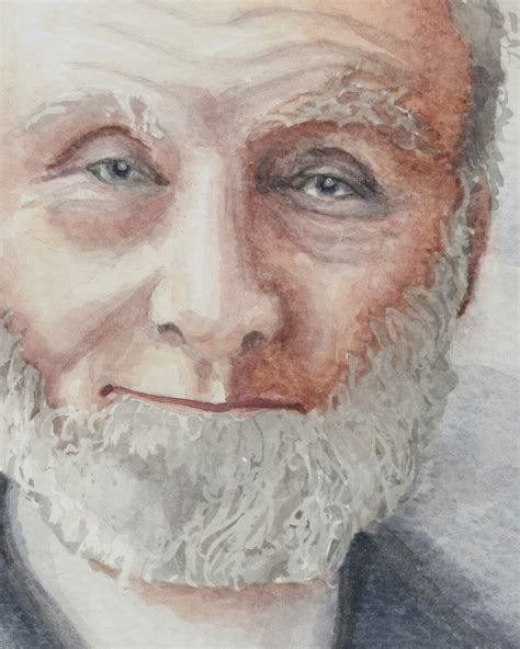 George Muller Watercolor Portrait 8x10 And 11x14 Etsy