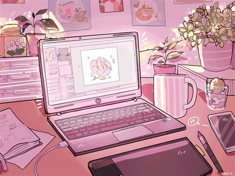 Pastel Anime Laptop Wallpapers Top Free Pastel Anime