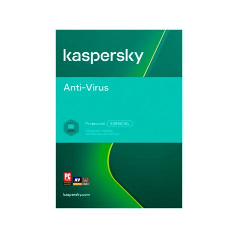 Software Kaspersky Antivirus 3 Pc Licencia 1 Año