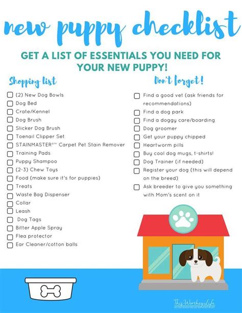 First Time Dog Owner Checklist First Dog Planning Pet Dogs Make Such