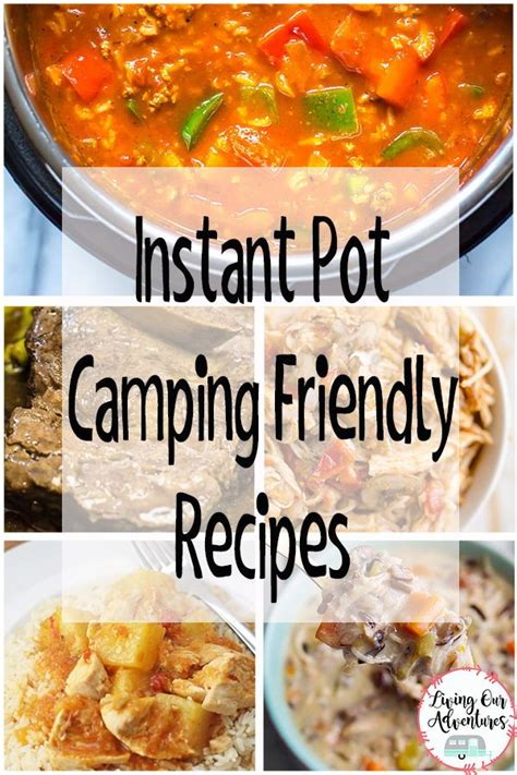 I looked all over the internet for a campfire chicken pot pie recipe using canned biscuits for the crust. Instant Pot Camping Friendly Recipes | Vegetarian camping ...