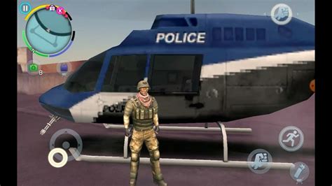 Getting The Military Helicopter From The Military Base In Gangstar