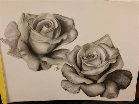 How To Draw A Realistic Rose With Pencil