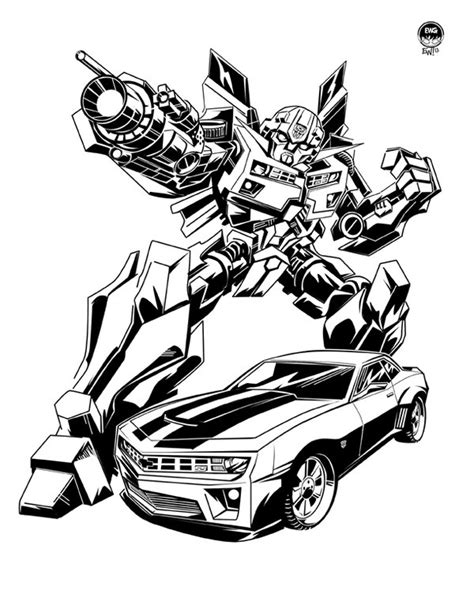 Bumblebee transformer car coloring pages. Transformers Drawing at GetDrawings | Free download