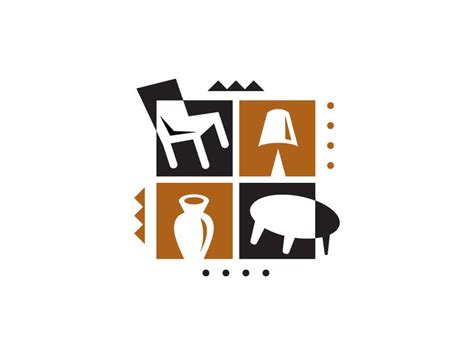 The best selection of royalty free company home furniture logo vector art, graphics and stock illustrations. Furniture Logo by Greteman Group - Furniture Icons (Dengan ...